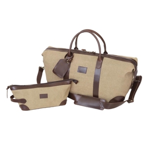 Sac de luxe personnalisé pour la salle de sport week-end de voyage-Durable toile cuir polyester décontracté mode randonnée épaule sac à roulettes - Product Image 1