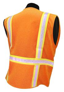 Vêtements de sécurité réfléchissants imperméables moyens Blouson d'aviateur classe 3 haute visibilité Gilet à logo personnalisable avec bande réfléchissante haute visibilité - Product Image 2