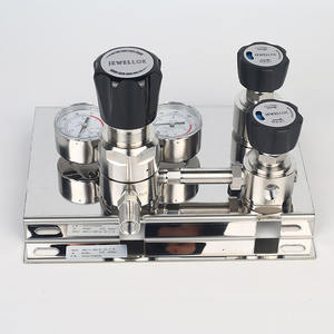 Jewellok automatique SS316L haute pression à un étage panneaux de contrôle du gaz système de changement régulateurs de réduction de pression de laboratoire - Product Image 3