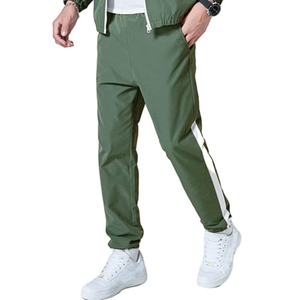 Ensemble de survêtement coupe-vent en nylon de haute qualité, vente en gros, survêtement coupe-vent contrasté pour hommes avec poches par OVERSEAS SPORTS - Product Image 3