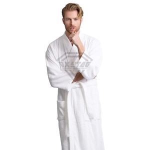 2025 Winter <b>Men</b> Bath Robes Vintage Warm Autumn Long Lace-up With Pockets Fleece Breathable Comfortable <b>Men's</b> Bathrobe - Product Image 3