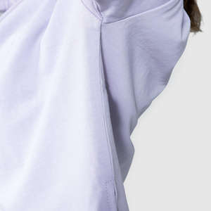 Camiseta en blanco de algodón de verano con logotipo personalizado, camiseta de manga corta recortada Lisa para mujer - Product Image 5