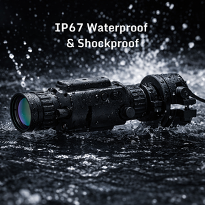 Тепловизионный прицел <span class=keywords><strong>WOLF</strong></span> 6B 640x512 (50 Гц) с креплением-клипсой, ночное видение с опциональным лазерным дальномером для охоты на открытом воздухе - Product Image 2