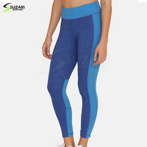 Leggings Deportivos de Alta Calidad para Mujer, Talla XL Personalizada, Cintura Media Elástica, Sin Costuras, Elásticos, de Spandex, con Estampado Sólido, de Secado Rápido - Product Image 3