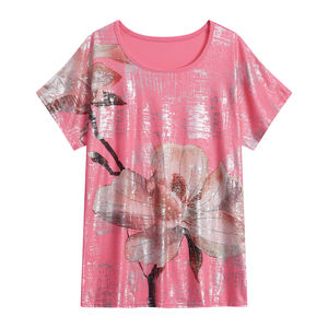 เสื้อยืดคอโอ แขนสั้น ผ้าฝ้ายถัก 100% พิมพ์ลายโลโก้ด้วยผ้าไหม ป้องกันการหดตัว ไซส์พลัส ยูนิเซ็กส์ แบบเรียบ 180 ตัว - Product Image 3