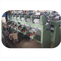 Machine à bobiner manuelle à double cône frontal Motocono avec 16 broches, tube de 175 mm, rouleau rainuré de 95 mm, pour coton et laine, 380 V, 3 kW