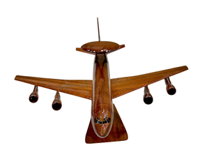 Modèle d'avion E-3 AWACS en bois d'acajou, modèle d'avion en bois massif, modèle d'avion à l'échelle AWACS en provenance du Vietnam - Product Image 5