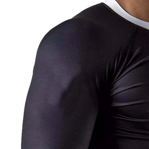 Rash Guard BJJ professionnel personnalisé pour adultes, pack personnalisé pour tous les vêtements de sport et activités de plein air, Rash Guard MMA à vendre 2025 - Product Image 5