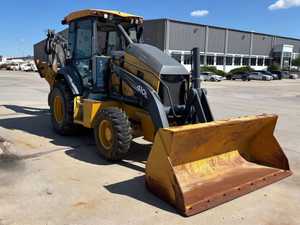 รถตักล้อยาง John Deere 410L ปี 2019 สภาพใหม่/มือสอง เครื่องยนต์ดีเซล ปั๊มไฮดรอลิก ประหยัดน้ำมัน จัดส่งรวดเร็ว ขายส่ง - Product Image 4