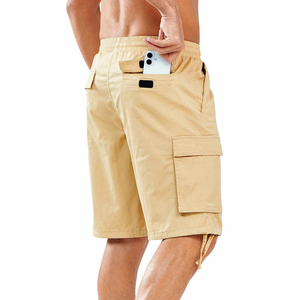 กางเกงขาสั้นคาร์โก้สำหรับผู้ชายกางเกงขาสั้นคาร์โก้สำหรับออกกำลังกายในยิมของผู้ชาย - Product Image 3