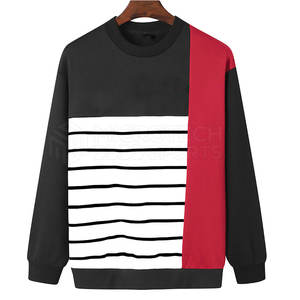 Meilleure qualité hommes sweat-shirt décontracté lâche conception unie motifs d'impression solides hiver doublé tissu grande taille fait Pakistan adultes - Product Image 1