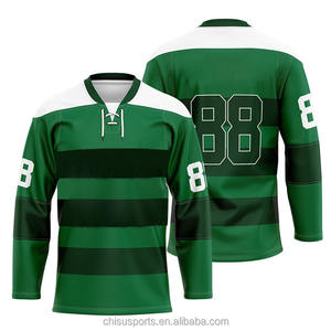 Precio de fábrica 100% poliéster suave al tacto conjunto de uniforme de hockey sobre hielo transpirable disponibilidad a granel desgaste de hockey sobre hielo - Product Image 1