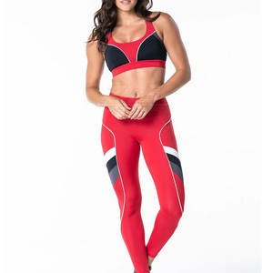 Confortable facile à porter ensemble de yoga de gymnastique dames grande taille léger 100% coton 6 pièces solide respirant élastique taille fermeture basse - Product Image 1