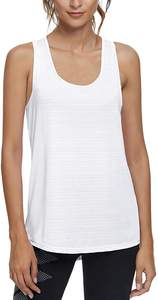 Camiseta sin mangas ajustada de verano para mujer, nueva llegada, Jersey de fibra de algodón/bambú, ropa de talla grande para uso en gimnasio para adultos - Product Image 3