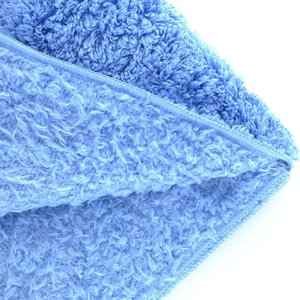 Wellsoft chiffon de nettoyage en microfibre Joker bleu 40x40 de haute qualité 440 GSM Offre Spéciale! Quantité minimale de commande personnalisable pour séchage - Product Image 3