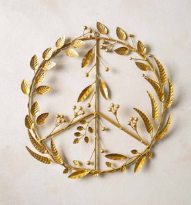 Decoración de pared de hoja de Metal de buena calidad para sala de estar, TV, sofá, pared de fondo, porche, artes colgantes y manualidades, decoración del hogar moderna - Product Image 6