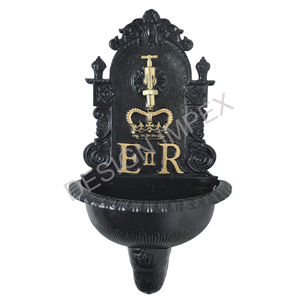 ER Wall <b>Fountain</b> with Basin Cast Aluminium Antique Style - Product Image 3