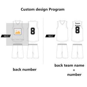 Short de basket-ball d'été personnalisé Vêtements de sport sublimés imprimés réversibles et sans manches pour jeunes uniformes de basket-ball - Product Image 6