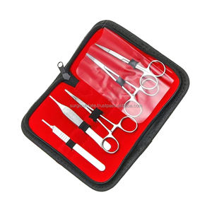 Juego de herramientas de metal manual completo de acero inoxidable para estudiantes Kit de instrumentos quirúrgicos - Product Image 2