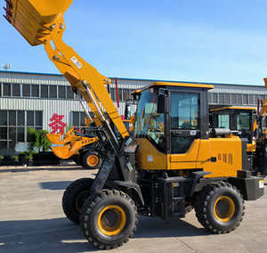 YUCHAI 190 degrés Diesel tracteur pelle 4x4 avec 2500Kgs capacité chargeuse sur pneus matériaux de construction faisant des pièces de machines - Product Image 5