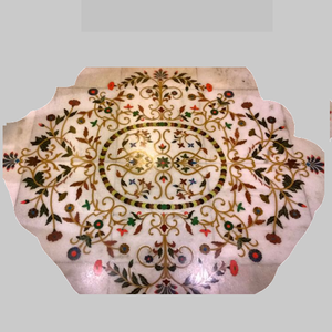 Suelo con incrustaciones de aspecto elegante al mejor precio, losa de mármol para decoración del hogar, suelo de piedra Natural, exportador de losas de mármol - Product Image 4