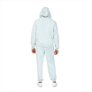 Ensemble de course à pied flexible et respirant de haute qualité pour hommes, survêtement nouveauté, vente en gros de strass imprimés à capuche sur mesure - Product Image 5