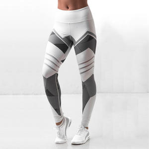 Último diseño mujeres Yoga Legging ropa deportiva pantalones señoras gimnasio desgaste Fitness Legging para mujer Lagging personalizado - Product Image 2