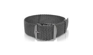 Unisex P19 D Gray Perlon Soft Fabric Sport <b>Watch</b> Strap 20mm Water-Resistant <b>Smart</b> <b>Watch</b> <b>Band</b> Adjustable Wristband Accessory Pink - Product Image 3