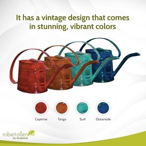 บัวรดน้ำสวนตกแต่งอย่างมีสไตล์ทนทานเป็นมิตรกับสิ่งแวดล้อมความจุ1.5L สแตนเลสชุบสังกะสีใช้งานในร่ม/กลางแจ้ง - Product Image 5