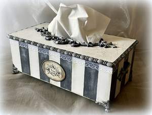 ที่ใส่ผ้าเช็ดปาก MDF ทนทานสำหรับการรับประทานอาหารกลางแจ้งสร้างความมั่นใจในการใช้งานที่มั่นคงในระหว่างปิกนิกและงานปาร์ตี้ในสวน - Product Image 5