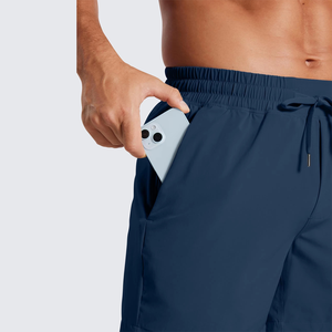 Mens Dual <b>Layer</b> Running Shorts Workout Training Shorts with Compression Inner Liner Quick Dry Gym Wear OEM ODM services - Product Image 2