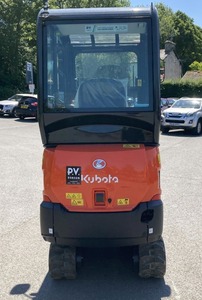 Mini excavatrice Kubota KX018 diesel hydraulique petit micro faible temps de travail et bonne qualité pour la construction - Product Image 3