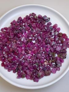 Piedra Preciosa Brillante, Rubí Natural-3 AF, Cristal Rojo Intenso Sin Tratar, para Joyería, Colección Curativa, 160g - Product Image 5