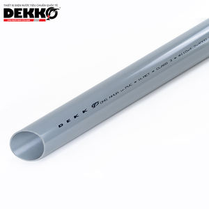 Dekko ท่อเมตริก upvc PN10คุณภาพสูงทนทาน34มม. เป็นมิตรกับสิ่งแวดล้อมมีความยืดหยุ่นสูงสำหรับการระบายน้ำ - Product Image 2