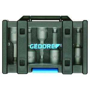 Caja de brocas Gedore de 6 piezas para montaje en máquina - Product Image 2