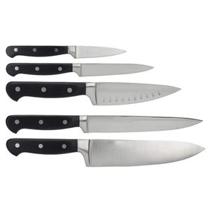 Juego de Cuchillos de Cocina Profesionales de Acero Inoxidable, Antióxido, Afilados, con Mango de Madera, en Venta - Product Image 4