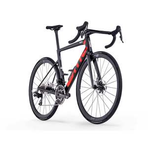 Bicicleta BM C Teammachine SLR 01 ONE de Carbono Rojo Neón con Frenos de Disco y 27 Velocidades - Product Image 1