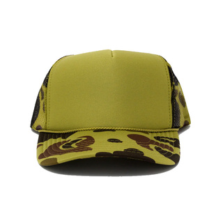 Sombreros de camionero Richardson 112 de malla precurvada de 5 paneles personalizados, gorras de béisbol de espuma con logotipo bordado para papá - Product Image 4