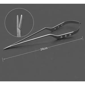 Yasargil Micro-Tijeras Kit de sutura instrumento médico Manual de acero inoxidable Instrumentos quirúrgicos reutilizables - Product Image 6