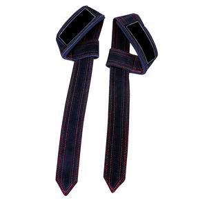 Logo personnalisé en cuir sangles d'haltérophilie sangles de levage poignet Fitness Gym musculation sangles d'entraînement au taux de gros OEM Service - Product Image 3