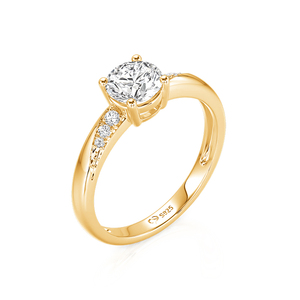 Jeulia Women's Classic Geometric Engagement <b>Ring</b>-Sterling <b>Silver</b> with Rhodium Plating Diamond Opal <b>Garnet</b> or Ruby - Product Image 2