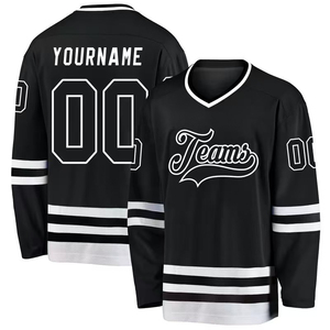 Nueva Llegada: Uniforme de Hockey sobre Hielo Personalizable y Reversible con Estampado en Diferentes Colores, Diseñado para Adultos y con Nombre de Equipo - Product Image 1