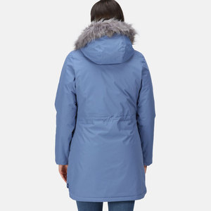 Veste Parka respirante isolée imperméable pour femmes manteau épais d'hiver chaud pour les femmes veste unie de haute qualité - Product Image 3