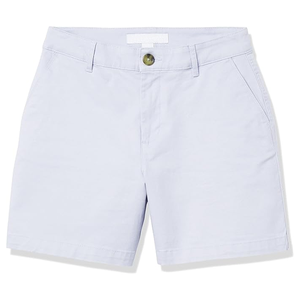 Short femme taille haute décontracté jambe large respirant coton basique confort avec poches doux décontracté lavé techniques - Product Image 6