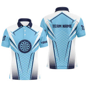 Maillot de fléchettes pour hommes personnalisé de haute qualité respirant à séchage rapide Sublimation vêtements de fléchettes grande taille impression numérique - Product Image 4