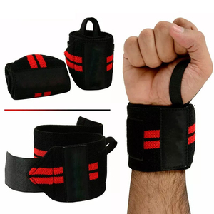 ยิมข้อมือห่อความแข็งแรง Warps รั้งข้อมือห่อสนับสนุนสำหรับกีฬายกน้ำหนัก - Product Image 1