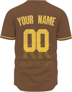 Camiseta de Béisbol al por Mayor, Unisex, Personalizable por Sublimación, Nueva Llegada, Alta Calidad, 100% Poliéster, Secado Rápido, para Equipos Deportivos - Product Image 2