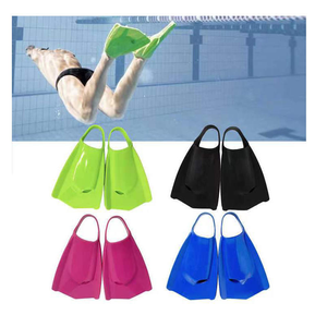 ครีบว่ายน้ำซิลิโคนพิมพ์ลายโลโก้สีตามสั่งได้ 8 ขนาด สำหรับผู้ใหญ่ - Product Image 2