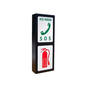 Soporte Doble para Extintor de Incendios en Túneles y Carreteras y Producto S.O.S. - Product Image 1