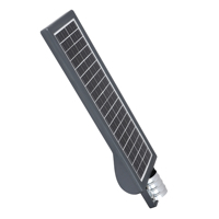Lampe solaire de rue écologique 160W, 100% alimentée par l'énergie solaire, corps en plastique ABS LED, éclairage extérieur IP66, télécommande, CE